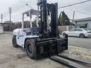 מלגזה יפנית במחיר נוח 10 טון TCM דגם FD100 דיזל משומשת טויוטה/TCM/קומטסו מלגזה 10 טון - Product Image 3