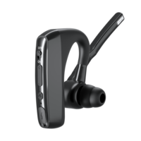 Écouteur sans fil étanche DNN AI à réduction de bruit profonde, connexion longue portée, casque mains libres pour centres d'appels, service client