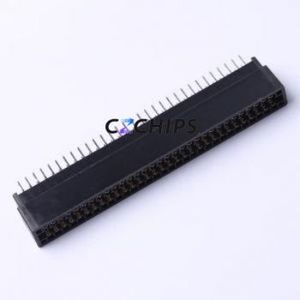 ED62BGFBK Gold Finger <b>Connector</b> Through hole Component (THT),P=2.54mm <b>Connector</b> EDGE SLOT 2.54mm 62P Through Hole - Product Image 1