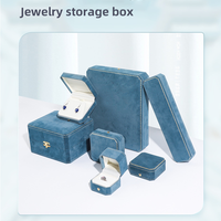 Boîte en carton personnalisée de luxe pour bijoux, boucles d'oreilles, colliers, coffret cadeau en velours, emballage de vente et de rangement