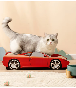 ADZIA Car-Shaped <strong>Cat</strong> Tower Corrugated Wood Scratch Board LEGO-inspired Pet Furniture <strong>Bed</strong> <strong>Cat</strong> PackSports Cars <strong>Cat</strong> Scratcher <strong>Bed</strong> - Product Image 3