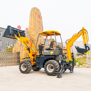 Neuer Diesel Large Mini Retro excav adora Farm Traktor Bagger Bagger Bagger lader 4x4 Bagger lader - Product Image 1