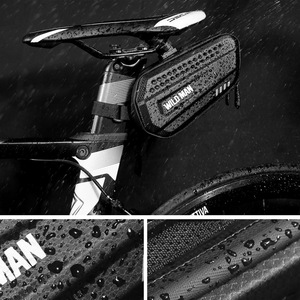 WILD MAN ES7 Mini sacoche de selle arrière de vélo portable réfléchissante pour tige de selle en EVA, sacoche de vélo de cyclisme, accessoire pour VTT - Product Image 2