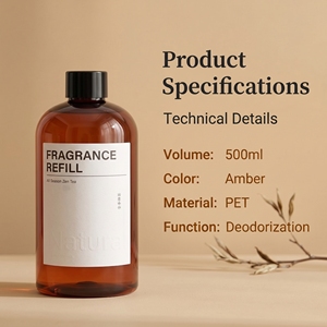 Custom Eco-Friendly Flower Reed <strong>Diffuser</strong> <strong>Oil</strong> Refill 500ml Strong Scent Luxury <strong>Room</strong> Air Freshener for Home &amp; Hotel - Product Image 3