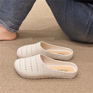 Chanclas de verano con lazo, estilo nuevo para mujer, aptas para uso en exteriores e interiores, en casa y en la playa. - Product Image 6