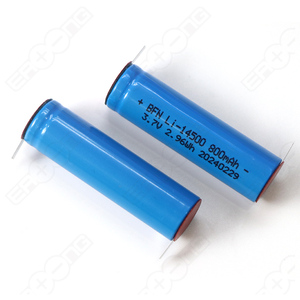 Icr14500 <strong>Rechargeable</strong> Lithium <strong>AA</strong> Li-Ion 14500 <strong>Battery</strong> Piles 800mah 3.7v for Home Electronic &amp; Toy Storage - Product Image 4
