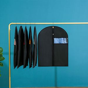 Housse de vêtement 60*100cm, housse anti-poussière pour vêtements en PEVA, housses de rangement transparentes pour vêtements, sac anti-poussière en plastique pour costumes - Product Image 5