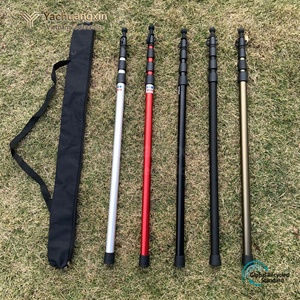 4-Section Telescopic Aluminum Awning Poles 90-280cm Dia 30/27/24/21mm Camping <b>Tarp</b> Tent Poles - Product Image 5
