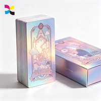 Cartes à gratter, échantillon gratuit, impression personnalisée, logo personnalisé, cartes à jouer de luxe noires, 100% PVC, cartes à jouer en plastique imperméables