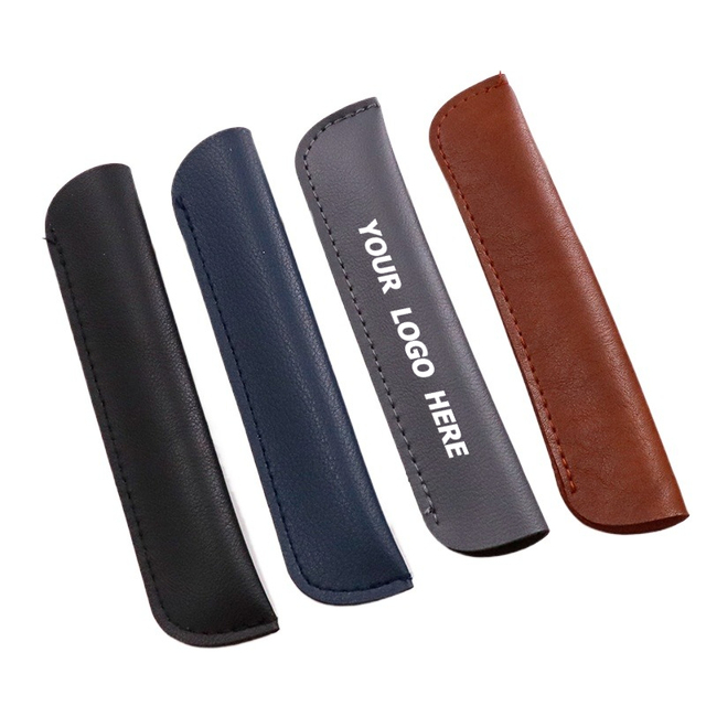 Stylish PU Pen Sleeve with Stylus Loop - Personalized Pen Protector for Corporate Gifts & Giveaways