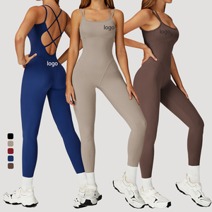 Leotardo Deportivo para Mujer Tallas Grandes, Sensación de Segunda Piel, Espalda Hueca, Elástico en Cuatro Direcciones, Secado Rápido, para Yoga, Running, Gimnasio y Entrenamiento - Product Image 2