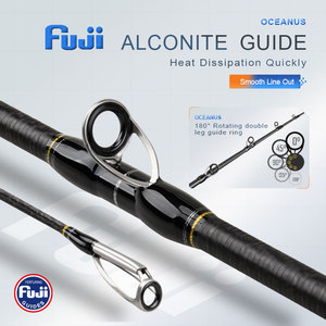 TEASER OCEANUS Offshore Casting FUJI Spiral <strong>Guide</strong> TORAY Carbon <strong>Blank</strong> Slow Jigging <strong>Rod</strong> 1.98m One Section <strong>Rod</strong> Jig Lure <strong>Fish</strong> <strong>Rod</strong> - Product Image 4