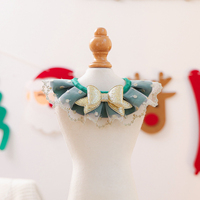 Hoodie de Noël ajustable en tricot pour chien, étiquette dorée, doux, lavable, simple, avec bavoir, pour chiot, idéal pour les fêtes et les soirées d'hiver