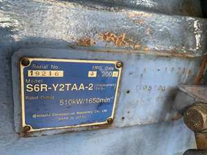S6R-Y1TAA1 S6R-Y2TAA-2 500KW EX1200ประกอบเครื่องยนต์ดีเซลรถขุด EX1200-5ซ่อมเครื่องยนต์ดีเซล - Product Image 5