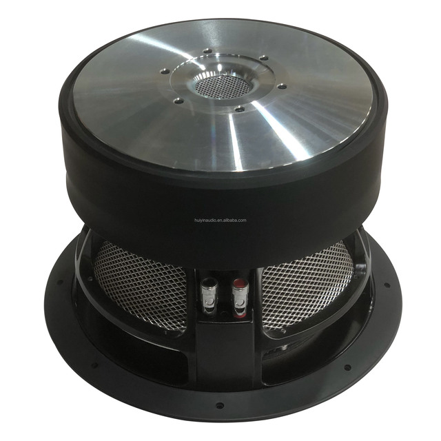 High Power 10-Inch Car Subwoofer Speaker with Dual 2 Ohm 1200W RMS Power DC 12V Voltage for Subwoofer Car Audio