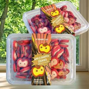 Biscuits en forme de <span class=keywords><strong>pomme</strong></span> avec un design adorable et un goût croustillant pour un plaisir quotidien - Product Image 6