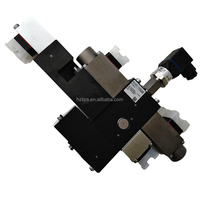 Groupe de vannes de commande à serrage papillon Hawe DK7018A (NSMD) avec capteur de pression électromagnétique proportionnel Schienle 7758730-W
