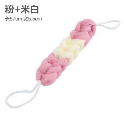 Tira de baño larga (polvo de arroz rosa)