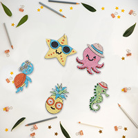 Peinture diamant étoile aimant réfrigérateur Animal aimants autocollant maison cuisine décoration tortue magnétique autocollant