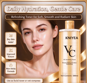 โทนเนอร์บำรุงผิว VC Soothing Skin Toner ช่วยเติมความชุ่มชื้น ผสมกลีเซอรีนและไฮยาลูรอนิค แอซิด ขนาด 500 มล. สำหรับการดูแลผิวประจำวัน - Product Image 4