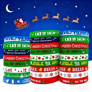 Envío en <span class=keywords><strong>24</strong></span> horas La mayoría de las personas consultaron recientemente una pulsera personalizada única para Navidad - Product Image 1