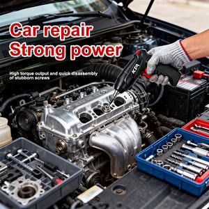 पोर्टेबल बैटरी संचालित कॉर्नलेस सेट प्रभाव ड्रिल इलेक्ट्रिक मल्टीफंक्शन ब्रशलेस हैंड ड्रिल स्क्रूड्राइवर - Product Image 3