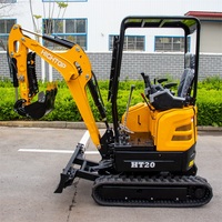 Mini Excavadora de 2 Toneladas EPA Euro 5, Excavadora Pequeña para Granja y Hogar en Venta