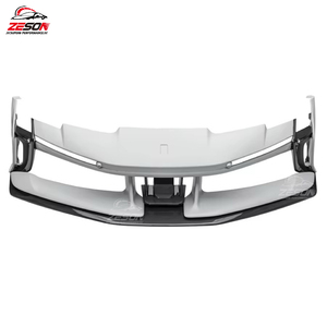 Kit carrosserie en fibre de carbone sèche style SF90 XX pour Ferrari SF90 Stradale Spider : pare-chocs avant, diffuseur arrière, capot, jupes latérales, aileron - Product Image 2
