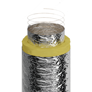 PVC Ống linh hoạt kết hợp với nhôm Polyester nhôm lá Polyester cách điện Ống linh hoạt cho điều hòa không khí - Product Image 1