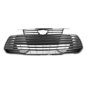 Griglia paraurti anteriore per Toyota Avalon XLE 2019-2022 griglia cromata grigio metallizzato sostituzione OE 53102-07070 - Product Image 1