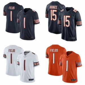 定制男熊透气短款升华印花加大码成人队制服美式足球服 - Product Image 3