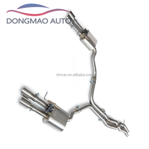 Convient pour Audi <span class=keywords><strong>RS4</strong></span> 4.2 B8 2009-2016, tuyau d'échappement haute performance en acier inoxydable avec soupape à quatre points - Product Image 3
