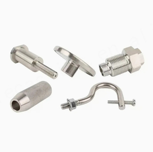 Spécifications personnalisées de vente chaude Pièces de traitement en laiton CNC avec finition de surface anodisée Matériau en acier inoxydable - Product Image 1