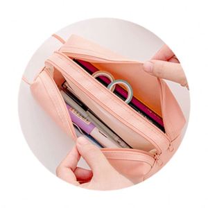 Big Capacity Pencil Case Colorful Pencil <b>Bag</b> Portable Stationery Organizer Cute Aesthetic <b>School</b> Office Supplies for Teens - Product Image 3