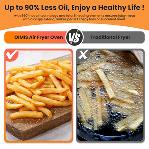 Friteuses à air intelligentes 30L numériques électriques 21-en-1, four grille-pain à convection, rôtissoire, déshydrateur, cuisson, grillage, toasts - Product Image 5