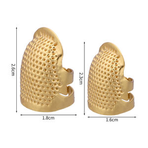 <span class=keywords><strong>Dedal</strong></span> <span class=keywords><strong>de</strong></span> Costura, Protector <span class=keywords><strong>de</strong></span> Dedos, Bordado, Metal, Latón, Herramientas <span class=keywords><strong>de</strong></span> Costura, Accesorios - Product Image 3