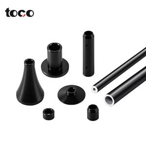 Estantería de tubo redondo de aleación de aluminio moderna personalizada, decoración para sala de estar, estantería Modular de diseño italiano - Product Image 4