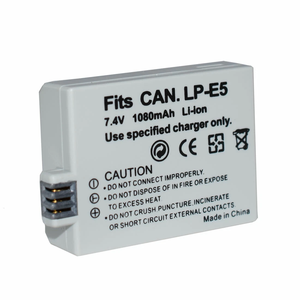 Batterie de remplacement REAL CAP LP-E5 pour appareils photo <span class=keywords><strong>Canon</strong></span> EOS Rebel XS T1i XSi <span class=keywords><strong>1000D</strong></span> 500D 450D Kiss X3 – Batteries d'origine OEM - Product Image 3