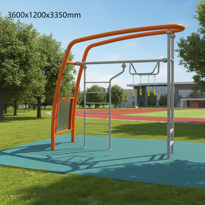 Equipo de <span class=keywords><strong>Ejercicio</strong></span> al Aire Libre Jiewei <span class=keywords><strong>para</strong></span> Escuelas, Patios Traseros, de Metal y Plástico, <span class=keywords><strong>para</strong></span> Ejercicios de Estiramiento, Entrenamiento en <span class=keywords><strong>Parques</strong></span>, Capacidad <span class=keywords><strong>para</strong></span> 3 Personas - Product Image 5