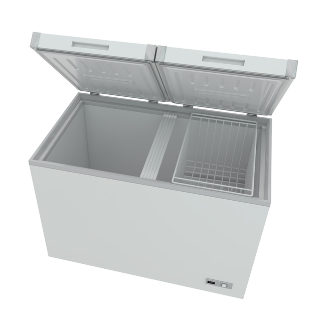 Top Two Foaming Doors Commercial Chest Freezer