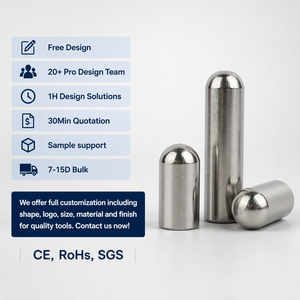 2x10mm Goupilles de support en acier inoxydable 304 à tête ronde pour lits superposés, étagères et fixation solide - Product Image 1