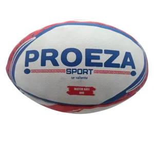 Ballon de plage de Football usagé, Logo personnalisé de haute qualité, couture OEM, ballon de AFL, prix d'usine, Rugby