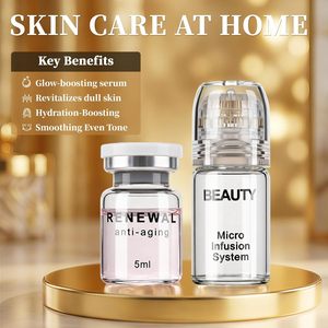 Système de micro-infusion anti-âge pour le <span class=keywords><strong>nez</strong></span> et l'acné, applicateur de sérum pour le visage avec tampon de 0,25 mm pour femme, utilisation à domicile - Product Image 5