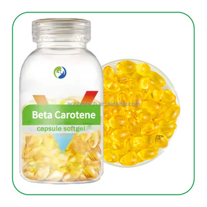 Cápsulas de betacaroteno Suplemento para la salud Grado alimenticio Cápsula de gel blando de betacaroteno natural - Product Image 2