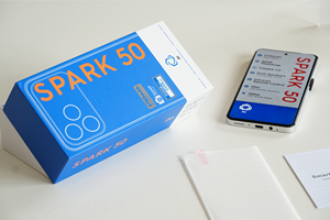 โทรศัพท์มือถือแบบสองซิม Spark 50 KN4 512GB พร้อมอุปกรณ์ระบายความร้อน ราคาถูก มินิโฟน - Product Image 5