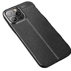 Nouveau étui de téléphone en cuir grainé TPU de luxe d'affaires pour iPhone 17 16 15 14 13 12 11 <span class=keywords><strong>Pro</strong></span> Max, étui de téléphone anti-chute à couverture complète - Product Image 1