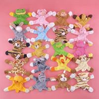 Jouet en peluche mignon, autocollant pour réfrigérateur, singe en peluche, aimants pour réfrigérateur, décoration, cadeau, aimant pour réfrigérateur en peluche, jouets animaux