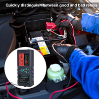 Probador de relé universal de 12V y 24V, probador de relé automotriz e instrumento de reparación de automóviles, herramienta analizadora de motor con garantía de 1 año