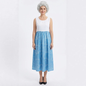 Disfraz de <span class=keywords><strong>Madrina</strong></span> Baige 2026 Tallas S-XXL para Mujer, Disfraz de Cosplay para Halloween, Fiesta, Representación de Personajes, Vestido de Mujer - Product Image 5