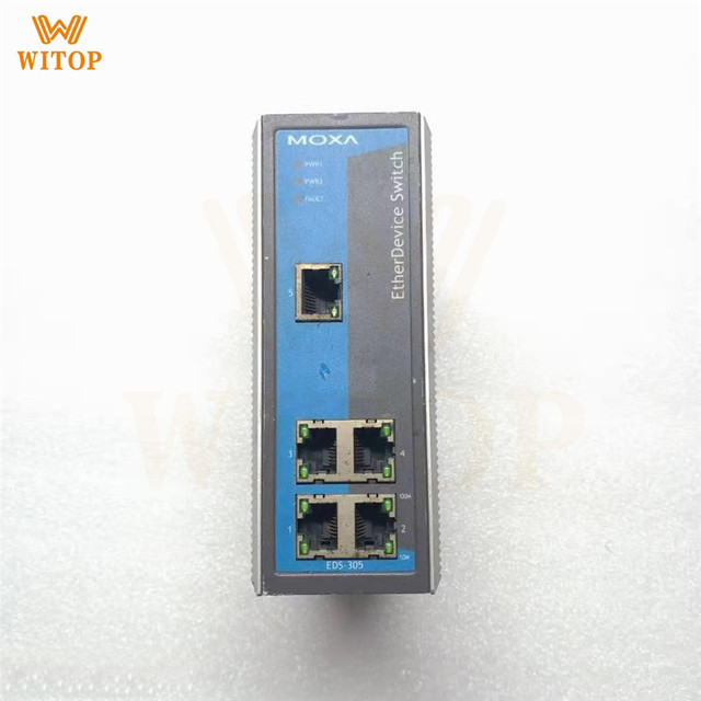 MOXA EDS-108  5-port Non-managed Ethernet Switch Non-administrative Entry-level Ethernet Switch